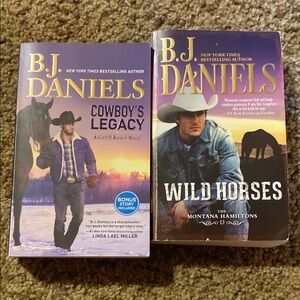 B.J. Daniels Cowboy's Legacy and Wild Horses Books
